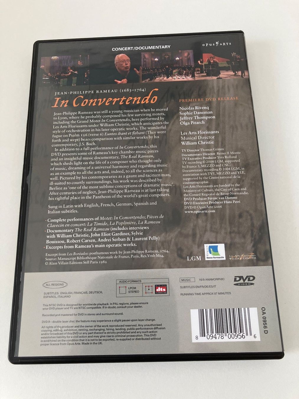 Alle DVDs: Rameau, Jean Philippe - In Convertendo (DVD) – Gebraucht aus Arbon von JoJoAs 1