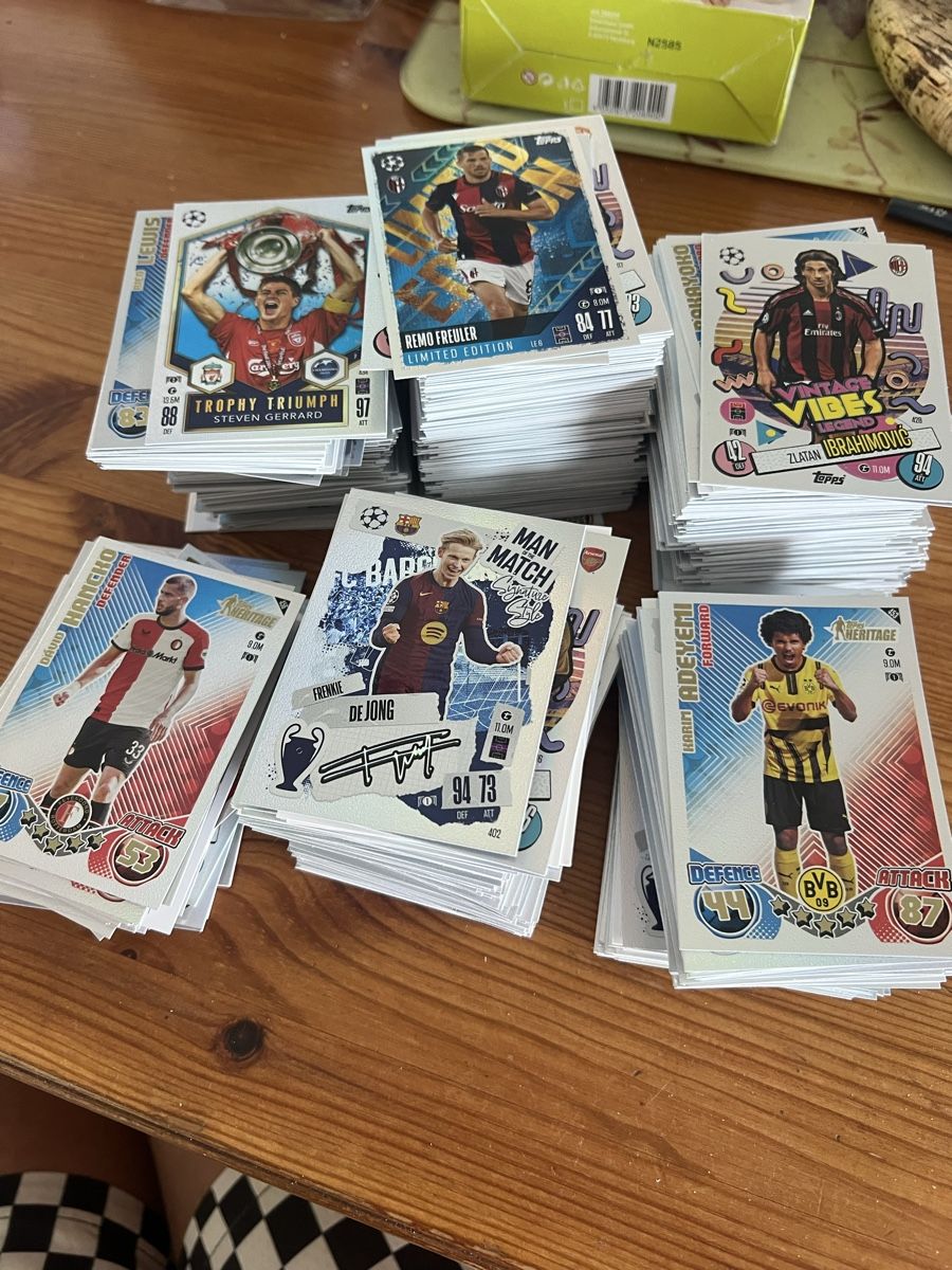 Topps Sammelbilder & Trading cards: Topps Match Attax 24/25 Sammlung – Gebraucht aus Uhwiesen von maflo2