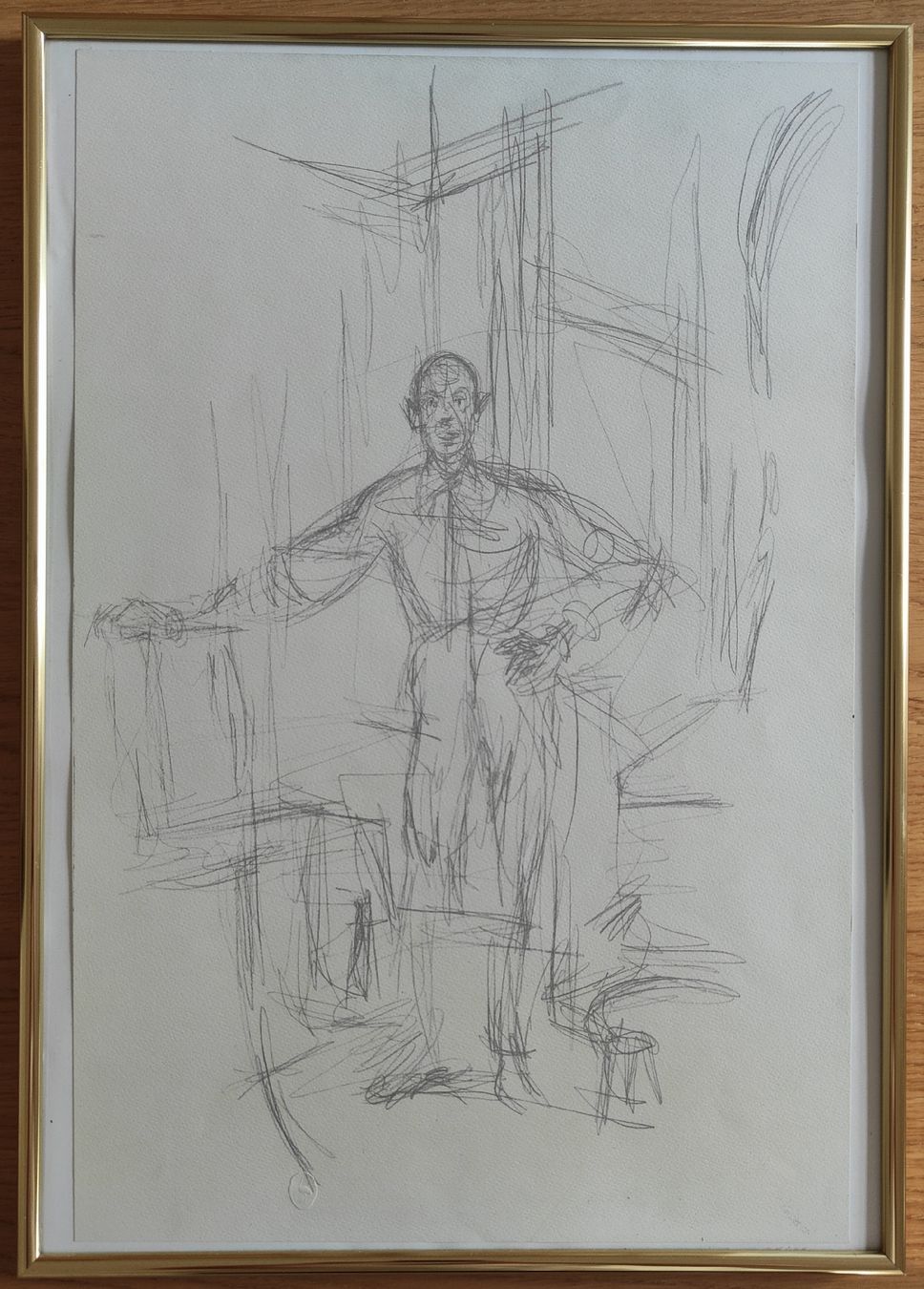 Grafica & Litografie: Alberto Giacometti (1901-1966)Lithographie – Usato da St.Gallen venduto da KunstGallen