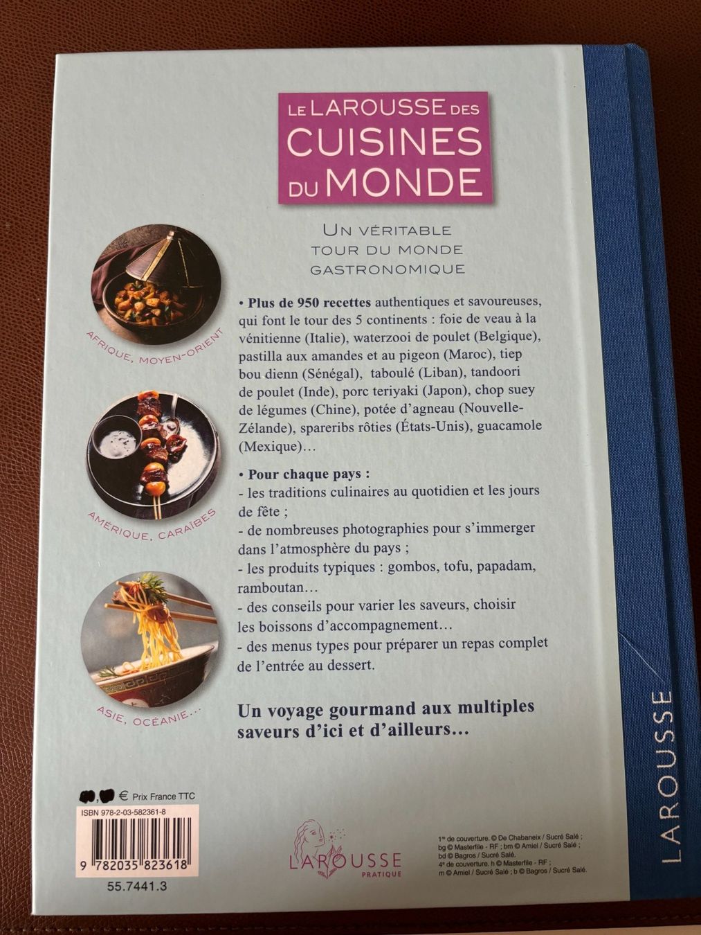 Libri: LE LAROUSSE DES CUISINES DU MONDE – Usato da OBERENGSTRINGEN venduto da Lolo6316 9