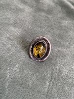 Bague argent ambre 🍂✨diamètre 18mm