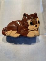 Boîte à Secret "Chat" en Bois – Artisanat Intarsia