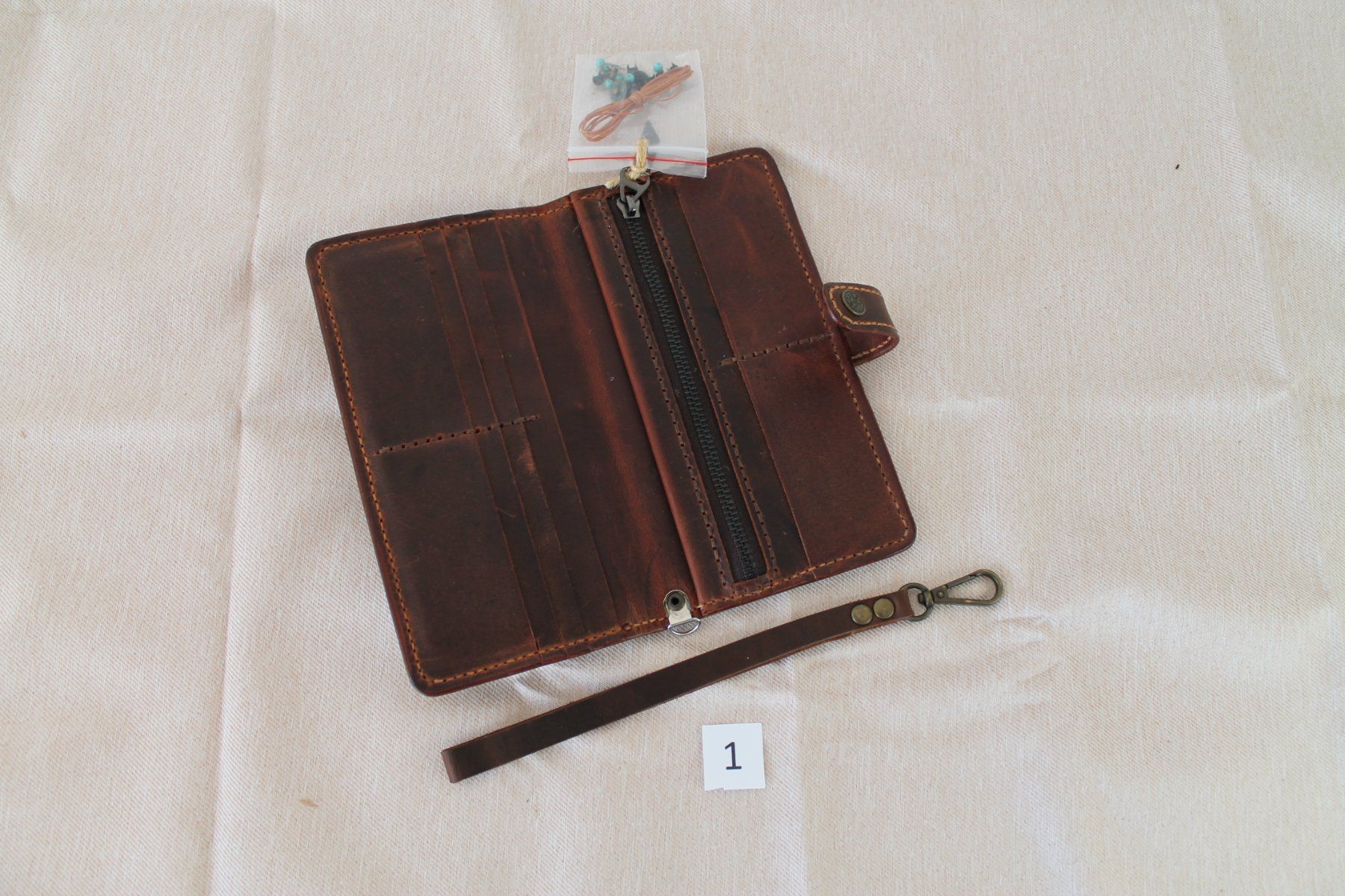 Portafogli: diverse Brieftaschen Handgemacht Leder – Nuovo (secondo la descrizione) da Zürich venduto da Global_Classics 2