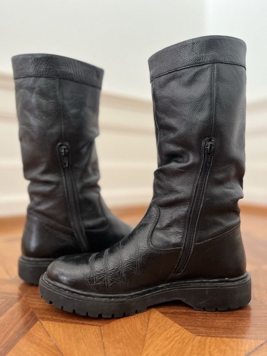 Geox Scarpe da donna: Bottes en cuir GEOX – Usato da Lausanne venduto da micou47 3