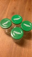4x Bocaux AMORA vintage