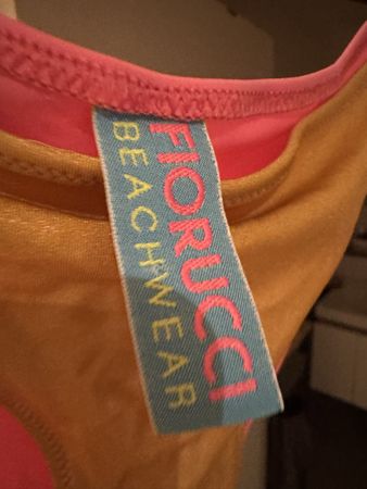 Fiorucci Bikini Gold Pink Grösse M neu mit Etikett