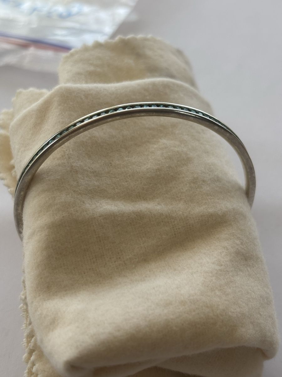 Bracciali & Braccialetti: Armreif und Ring Silber 925 mit Shapiren – Usato da Langnau am Albis venduto da flusspflege 3