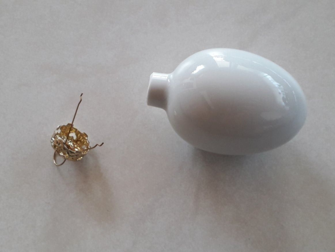 Tutte le decorazioni: Porzellan Oster Ei – Nuovo e nell'imballaggio originale da Winistorf venduto da acreativ 1