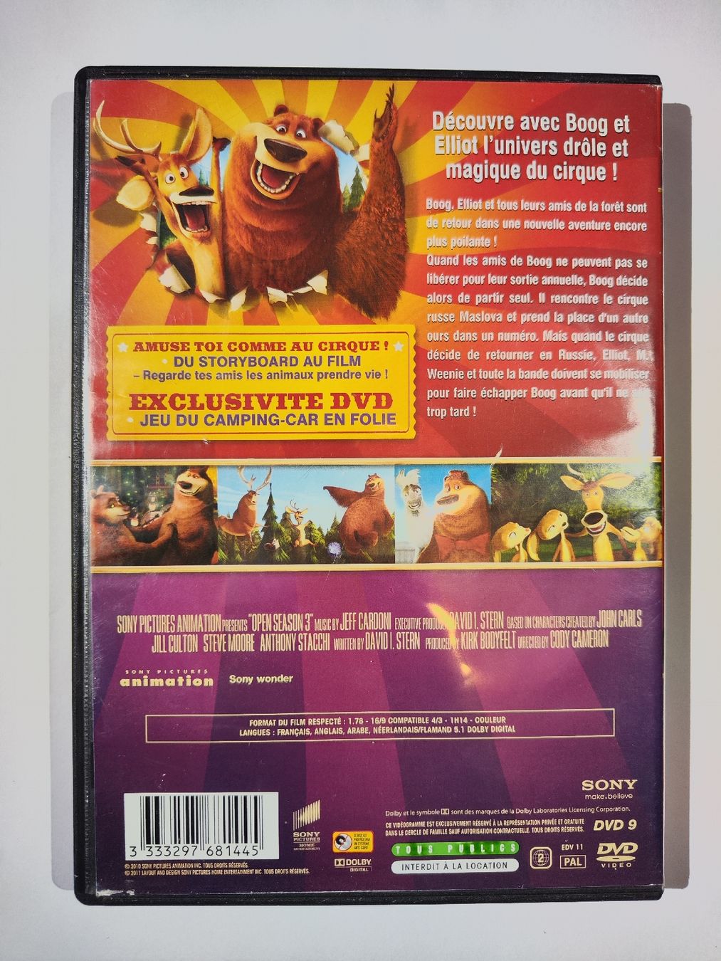Tutti i DVDs: DVD - Les Rebelles de la Forêt 3 – Usato da Commugny venduto da Teksen 1