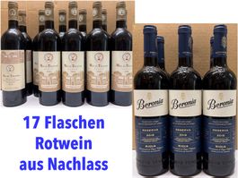 Sa, 12. Sept  🔵  17 Fl. Rotwein Frankreich/ Spanien
