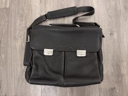 Porsche Businesstasche Leder schwarz Aktentasche Laptoptasch