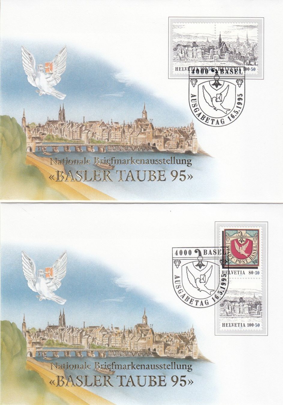 Tutti i francobolli: SBK Z99 - Z102 FDC – Usato da Bürglen TG venduto da StampGraf 2
