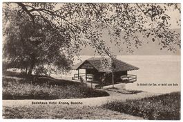 Ansichtskarte Buochs,  Badehaus Hotel Krone