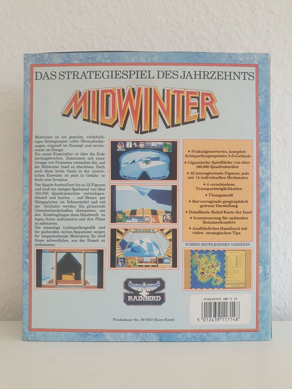Spiele: PC Game Midwinter (1989) Big Box – Gebraucht aus Greifensee von perfectioN88 2