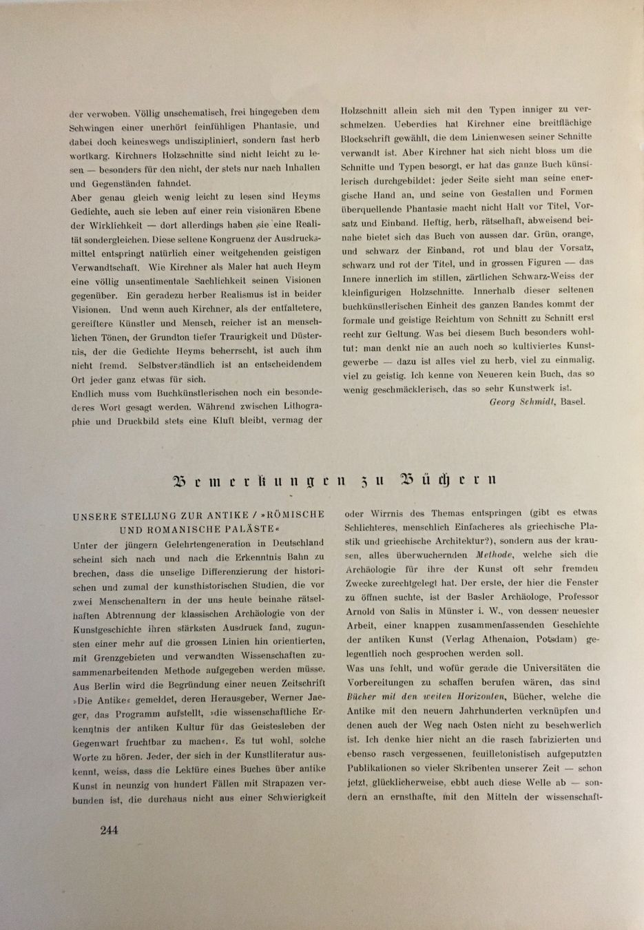 Xilografie: Ernst Ludwig Kirchner, Holzschnitt, Expressionismus, TOP! – Usato da Frauenfeld venduto da Merk52 3