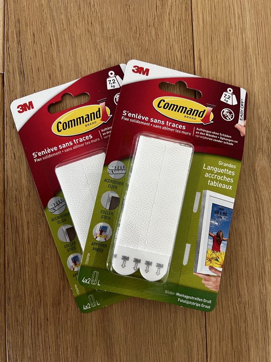 Sticker: 3M Command Picture Hanging Strips, Large, 2 Packs! – Nuovo e nell'imballaggio originale da Zürich venduto da Moremoneymoney