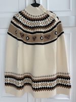 Burberry girls poncho wool cashmere 10 12 Y NEW