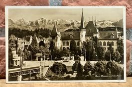 1936 - BERN Museum & die Alpen - Welttelegraphendenkmal