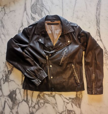 Coole Biker Lederjacke