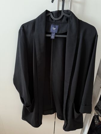 Gap dünner Blazer Grösse S/M Schwarz