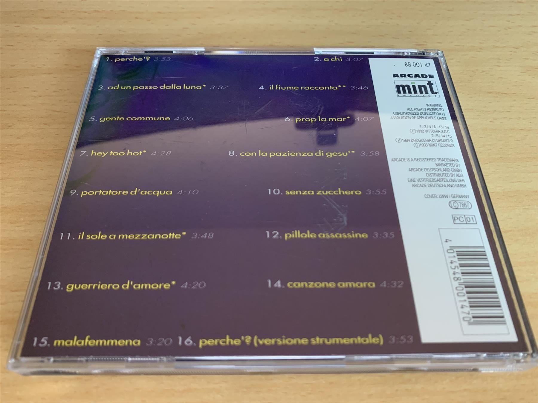 CDs: Fausto Leali – Saremo Promossi – Gebraucht aus Rikon im Tösstal von Alpenmutz 1