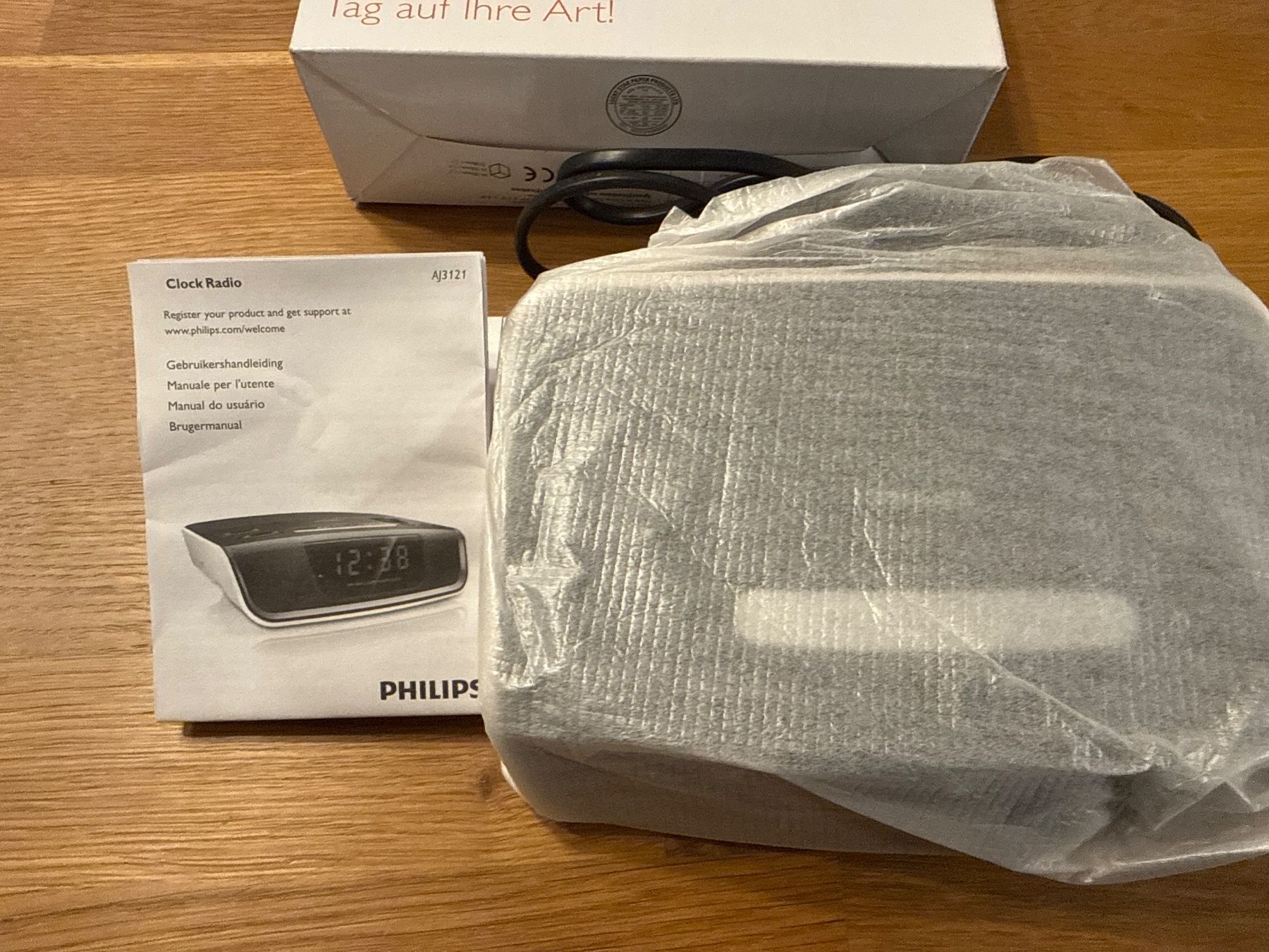 Philips Wecker: NEU! Philips Radiowecker – Neu und originalverpackt aus Schönenwerd von d.chiara 3