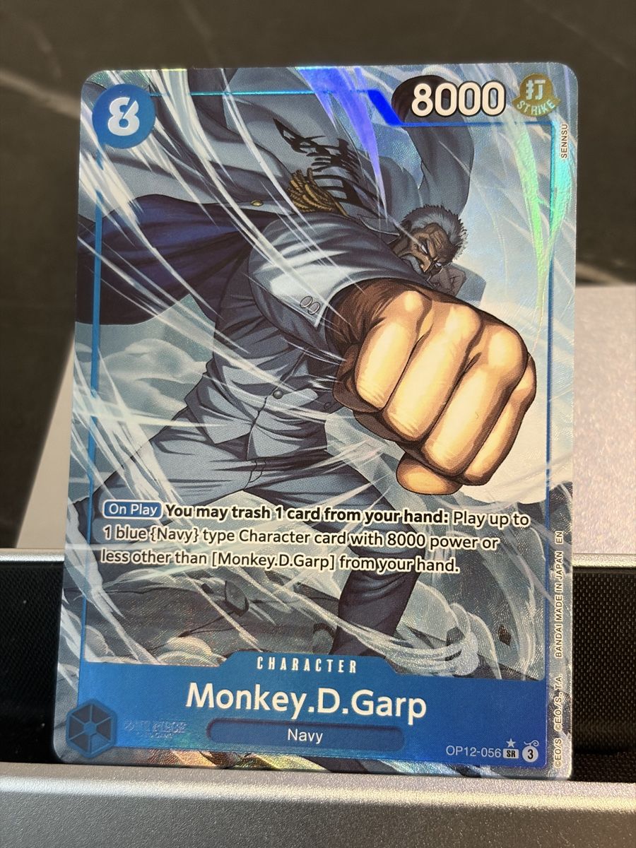 Bandai Sammelbilder & Trading cards: One Piece OP12-056 Monkey.D.Garp, Englisch – Neu (gemäss Beschreibung) aus St. Gallen von cambitcg