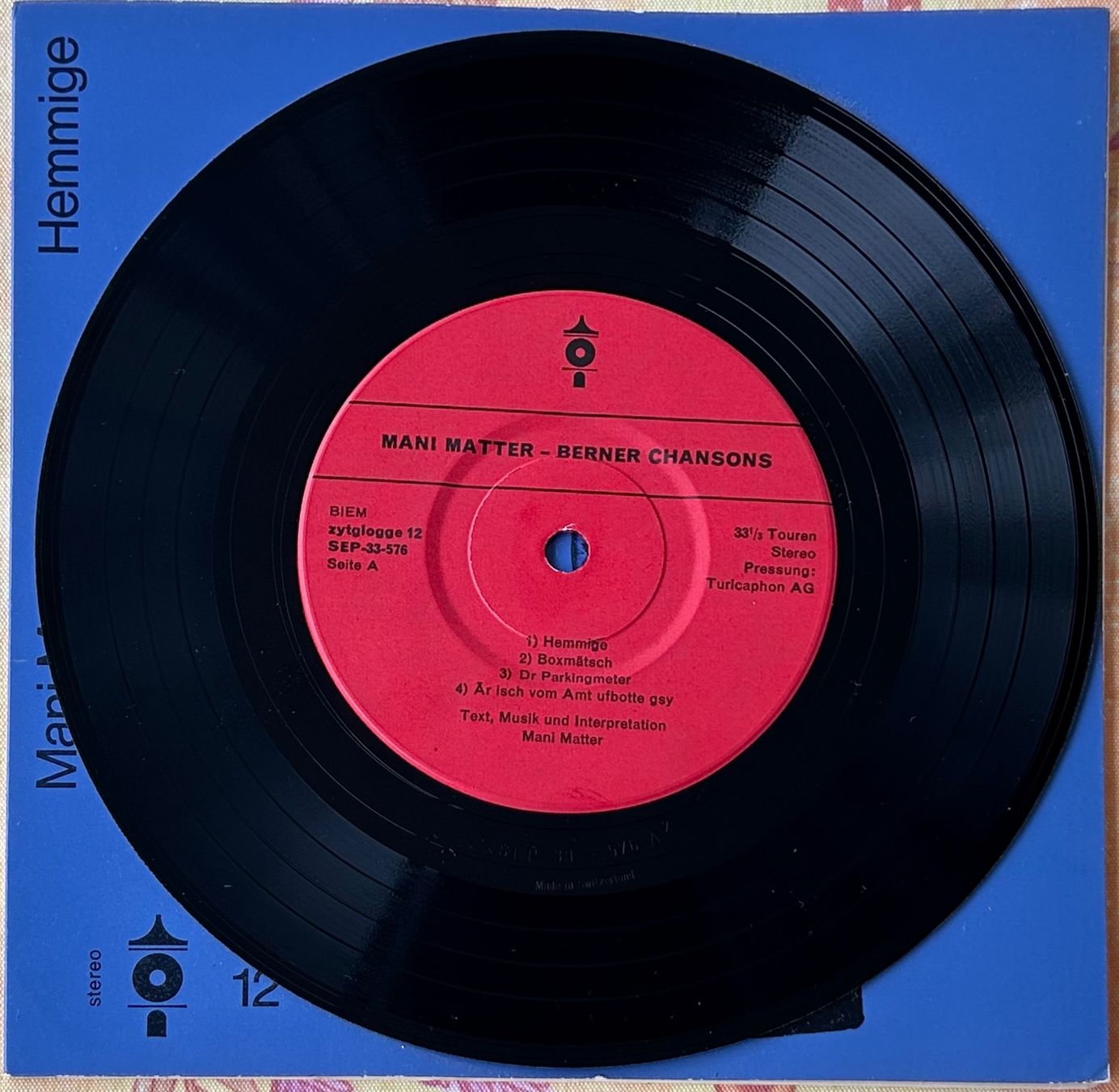 Schallplatten: Mani Matter / Hemmige – Gebraucht aus Spiez von martin-7973 3