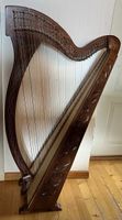 Roosebeck Meghan 36-Saitige Celtic Lever Harfe Sheesham Th