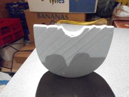 Vase hellblau, speziell für 1 Blume