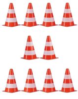 Warnkegel 10er Set, stapelbar
