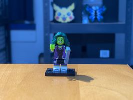 Lego Minifigures Marvel Series 2 She-Hulk- colmar17 Used