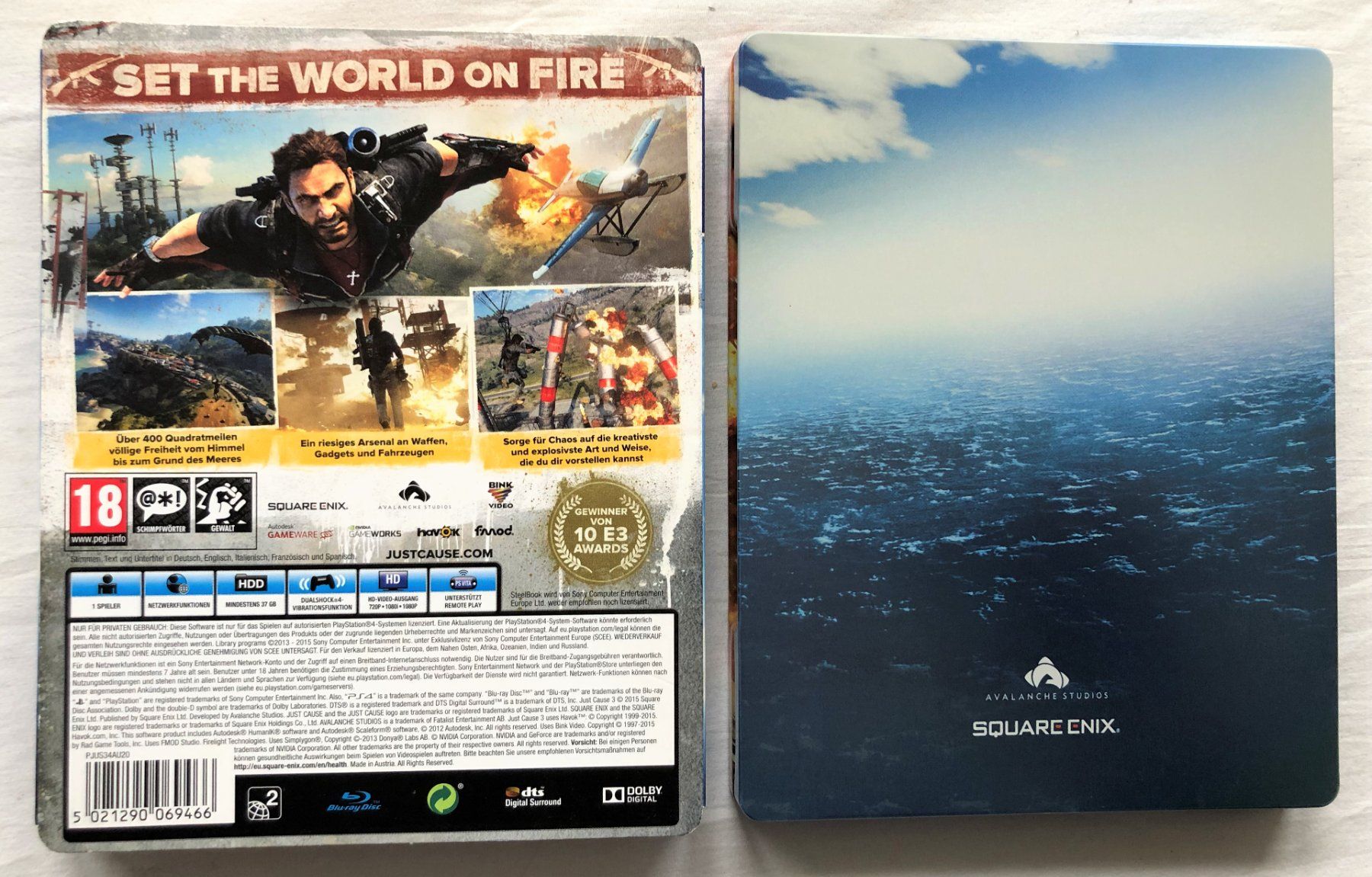 Giochi: PS4 - JUST CAUSE 3 - Day One Edition – Usato da Schaffhausen venduto da durruti 3