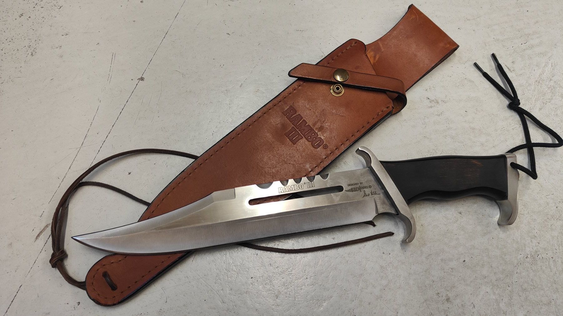 Accessori: Rambo Messer Dolch Bowie Messer – Nuovo (secondo la descrizione) da Lupfig venduto da PO-Aviation