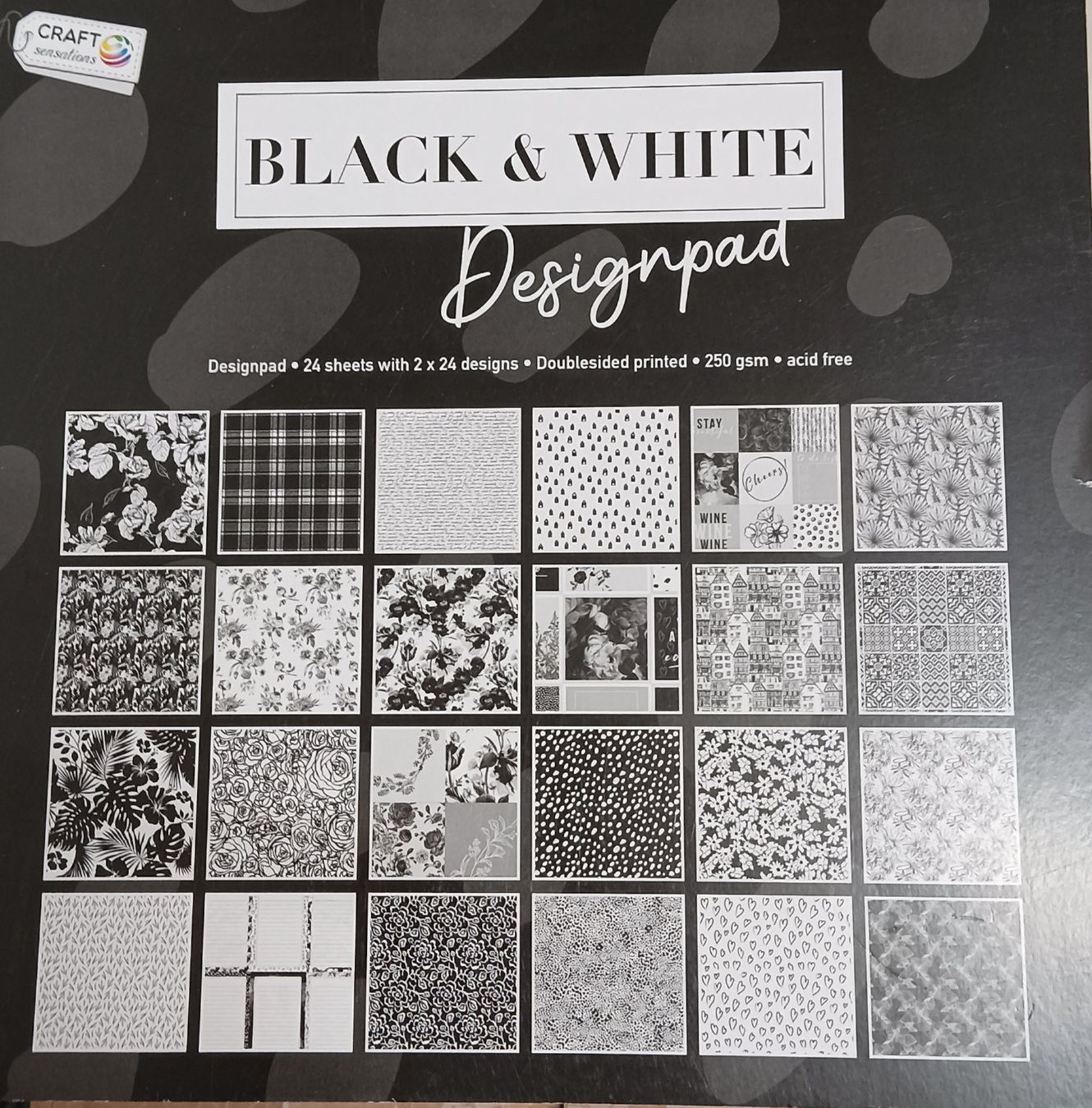 Carta: Design Papier Block # 23 – Nuovo e nell'imballaggio originale da Würenlingen venduto da Striga
