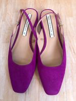 Wie neu: lila Zara Trafaluc Sommerschuhe, Sandalen, 36