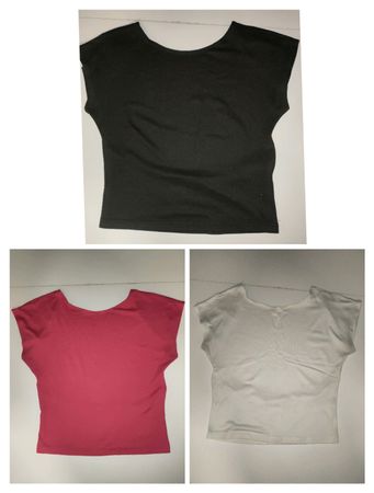 Lot de 3 hauts dos nu, taille L