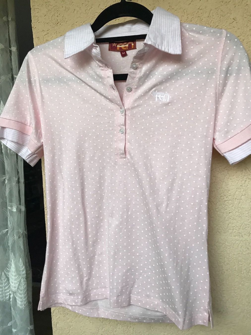 Magliette Polo: Poloshirt hellrosa weiss Gr. XL von Fen – Nuovo (secondo la descrizione) da Au/ZH venduto da markthallerapperswil
