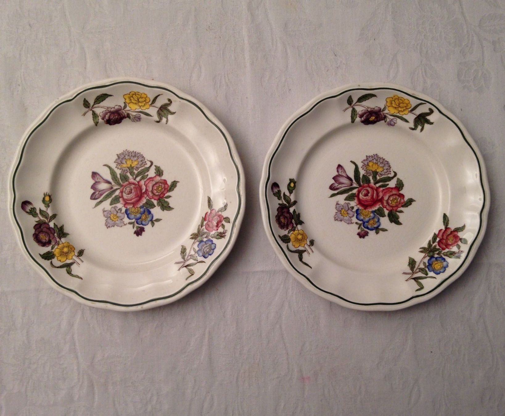 Piatti: 2 Teller SPODE England 17cm Durchmesser – Usato da Zürich venduto da loriana