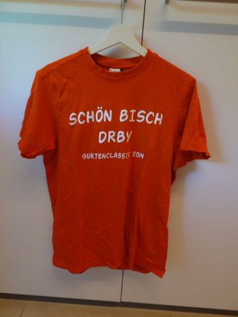 Rotes T'shirt Gurtenclassic 2014 Gr. L - M390