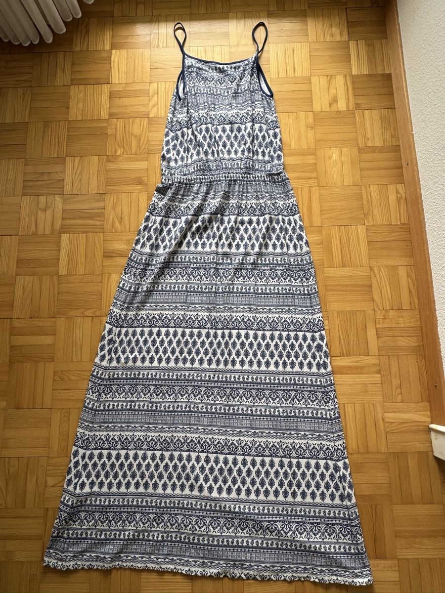 Vestiti: Sommerkleid Blau Weiss gemustert – Usato da Luzern venduto da kun_2nm8 2