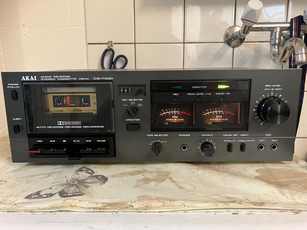 Akai cs732d tape deck Kaufen auf Ricardo