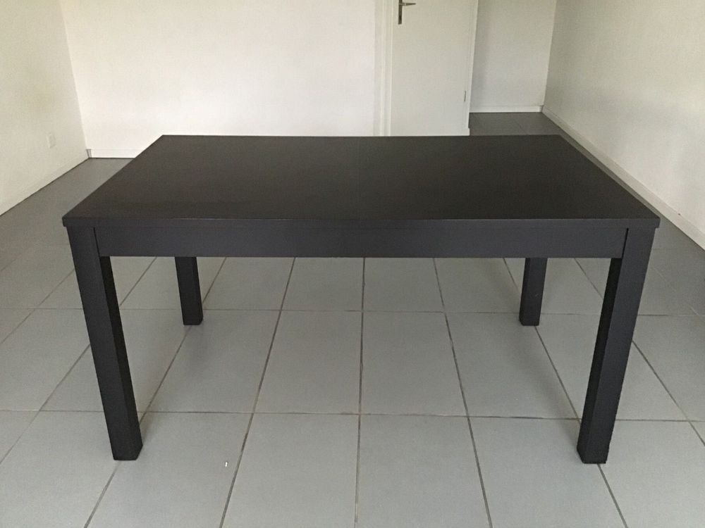 Schwarzer Ikea Tisch zum Ausziehen Kaufen auf Ricardo