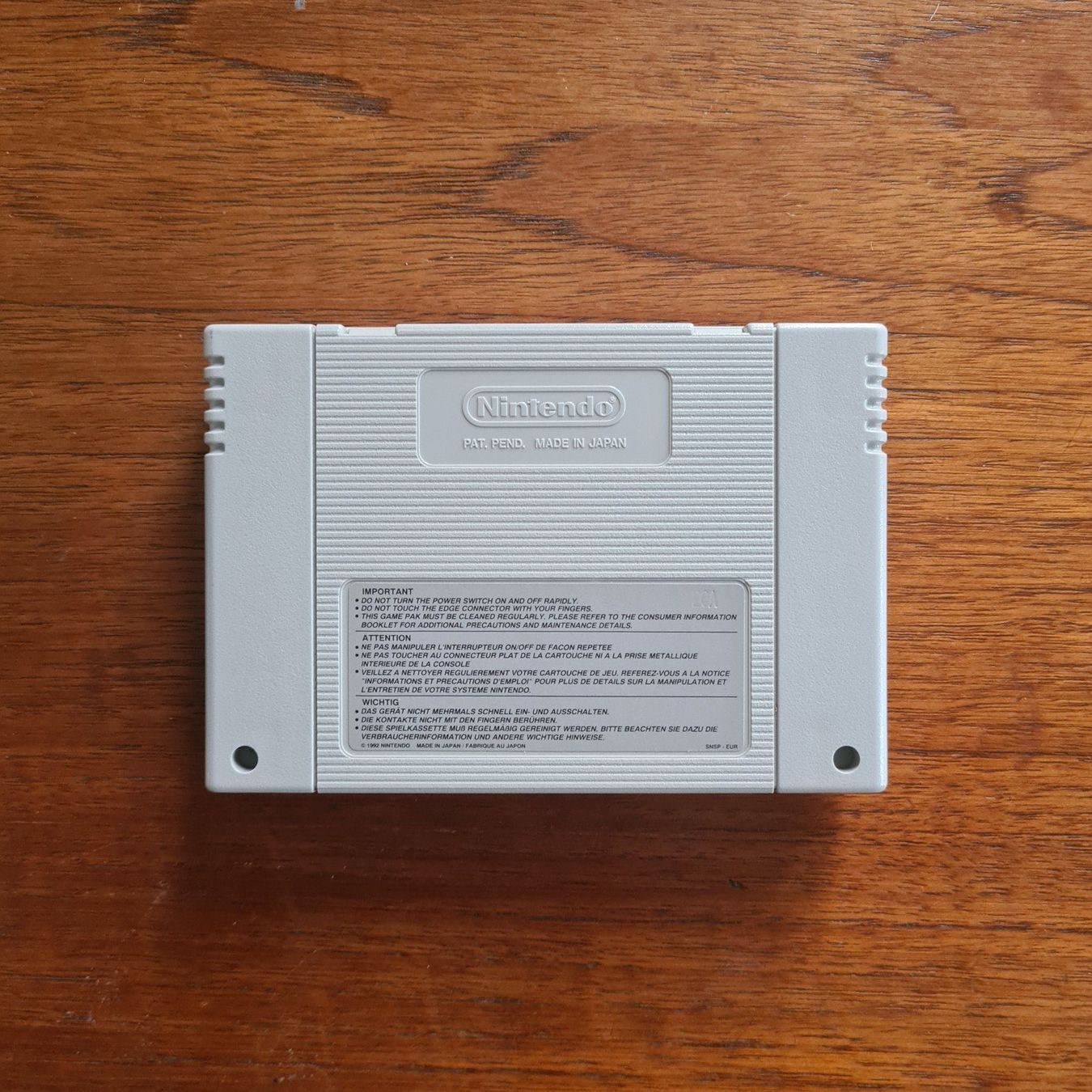 Nintendo Giochi: Super Tennis Super Nintendo SNES – Usato da Zürich venduto da Wickeddude 1