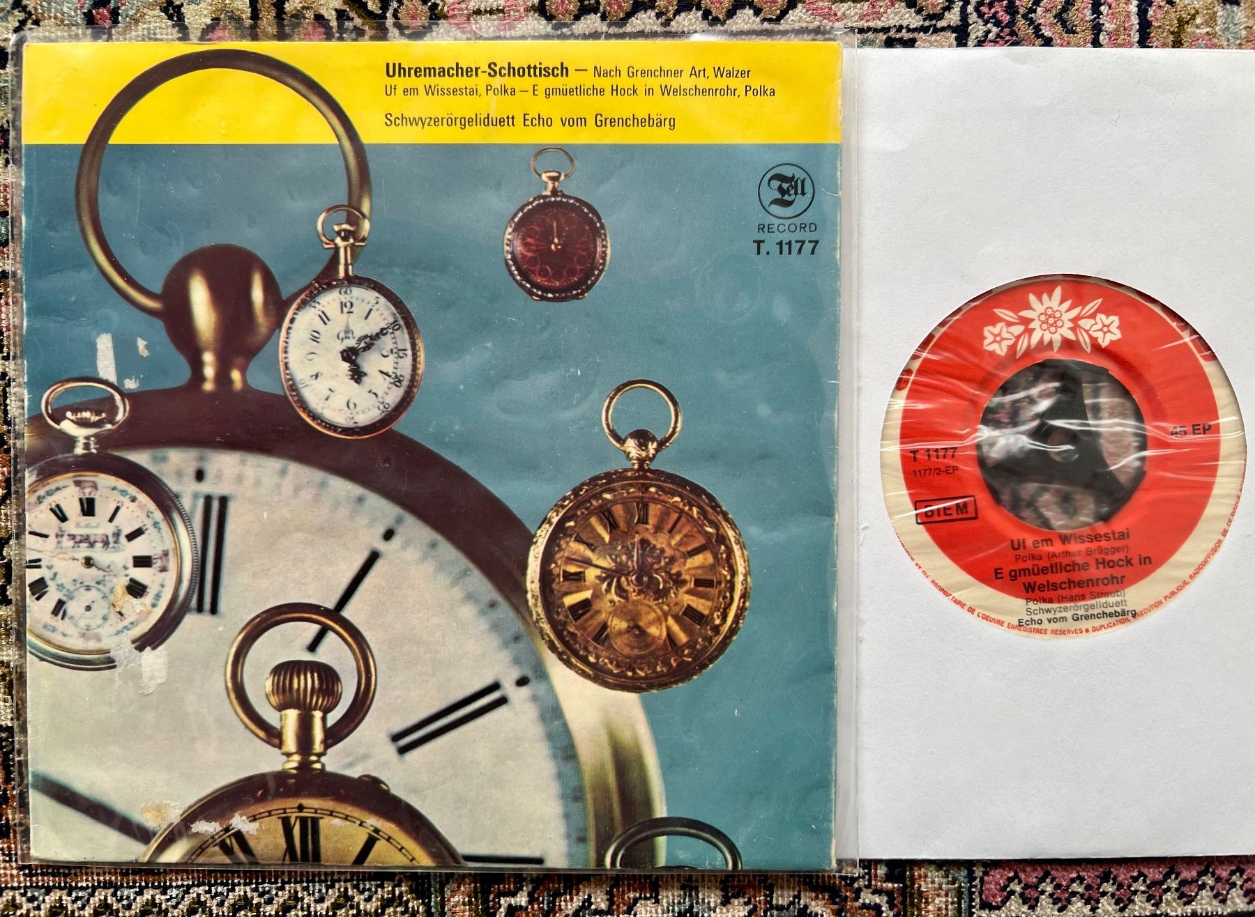 Dischi in vinile: Echo Vom Grenchebärg Schwyzerörgeli.Uhremacher-Schottisch 🛀 – Usato da Unterseen venduto da vinylmore