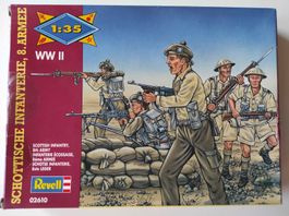Schottische Infanterie der 8th Army WWII von Revell 1/35