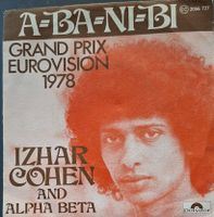 Vinyl Single Izhar Cohen - A-Ba-Ni-Bi