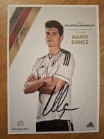 Mario Gomez DFB Autogrammkarte original