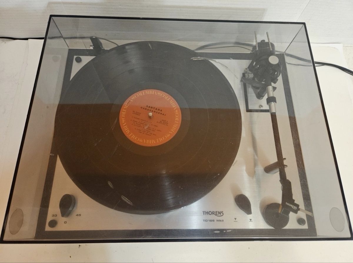 Thorens Giradischi: Thorens TD 166 Mk2 Plattenspieler – Usato da Trimbach venduto da SABO-61 5