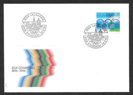 FDC 895 100 Jahre Olympische Spiele ET 14.5.1996